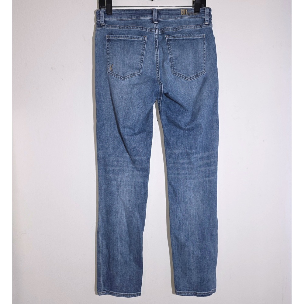 Kut from the Kloth Women's Katy Boyfriend Jeans Medium Wash Size 6 - Picture 9 of 16